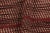 Textile Rug & Kilim's Accent Kilim, Red and Beige With Black Textural Stripes For Sale - Image 7 of 8