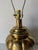 Vintage Frederick Cooper–Style Urn Shape Solid Brass Table Lamp For Sale In Miami - Image 6 of 11