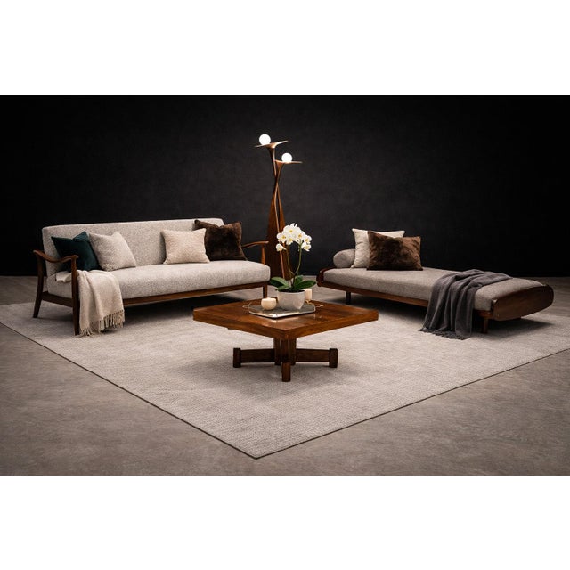 A study in proportion, restraint, and material intelligence, this 1960s Brazilian modern coffee table embodies the...