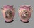 Pair of Antique Old Paris Porcelain Scenic & Gilt Decorated Handled 13.5" Vases For Sale - Image 9 of 11