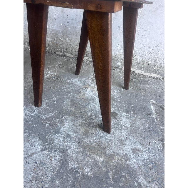 A characterful French side table dating from the Reconstruction period of the 1950s. Its restrained, functional design...