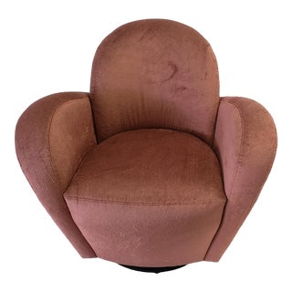 Vladimir Kagan Wrap - Around ( Tulip) Swivel by Weiman For Sale