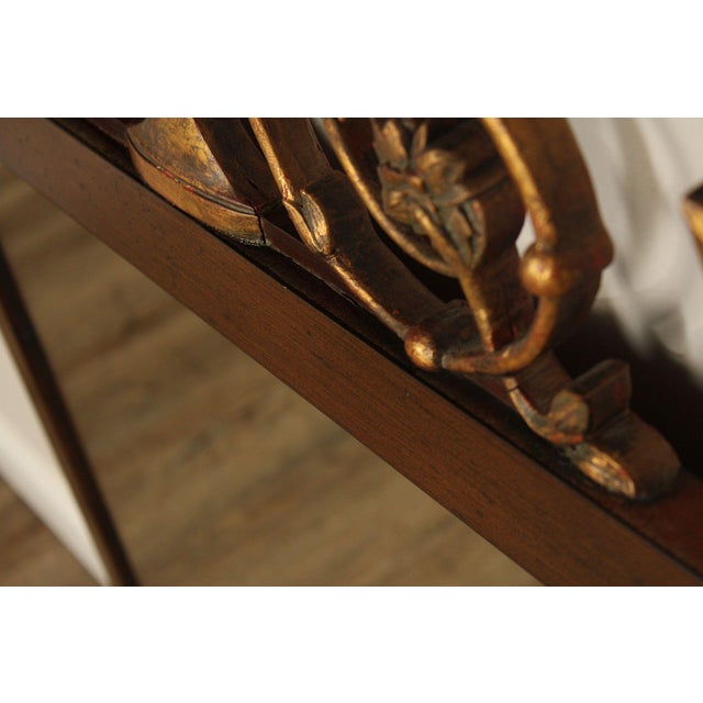 John Widdicomb Adam Style Mahogany And Partial Gilt Wall Mirror For Sale - Image 17 of 18