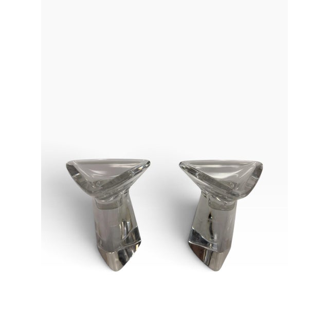 Infuse your dining tablescape or fireplace mantel with high-end European modernism with this striking pair of authentic,...