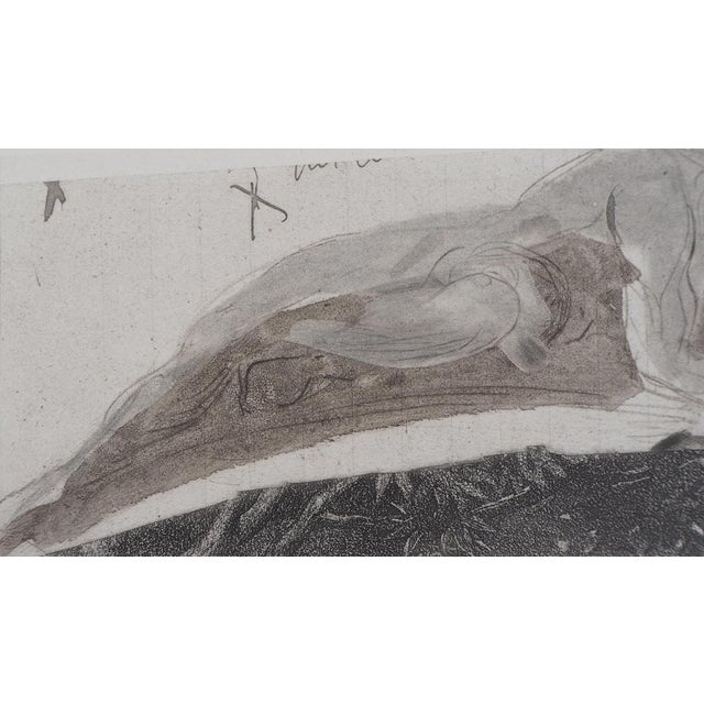 Auguste Rodin, Attaché au rocher, Etching For Sale - Image 4 of 6
