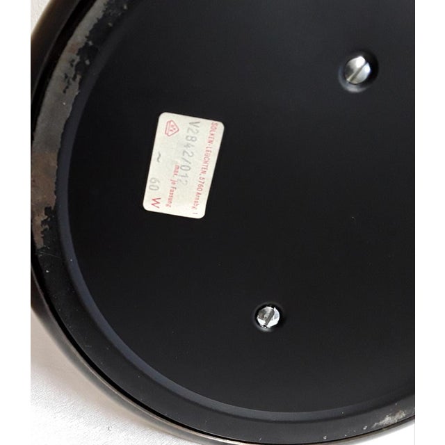 Vintage German Table Lamp with a Gold-Colored Adjustable Frame from Sölken Lights, 1970s For Sale - Image 6 of 8