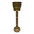 1970s Hollywood Regency Bamboo Brass Wine/Champagne Bucket on Stand For Sale