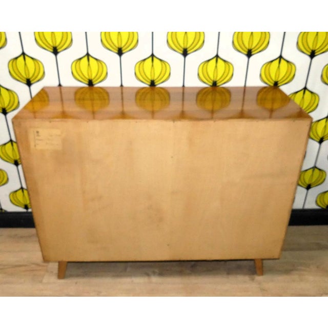Vintage Chest of Drawers in Walnut, 1960s For Sale - Image 11 of 14