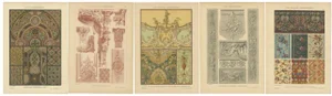 H. Dolmetsch, Decorative Arts of the 17th and 18th Centuries, 1887, Paper, Set of 5