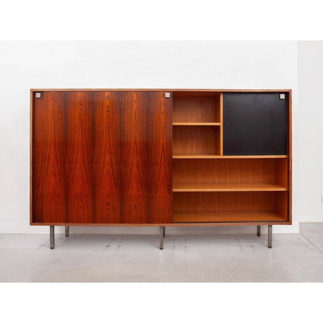 Belform High Sideboard attributed to Alfred Hendrickx for Belform, 1960s For Sale - Image 4 of 18