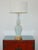 Alfredo Barbini Vintage Murano White Opaline Glass Lamp For Sale - Image 4 of 9
