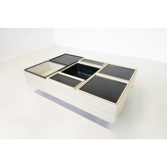 Mid-Century Modern Coffee Table by Carlo Hauner for Forma Italy, 1960s. This piece is attributed to the mentioned...