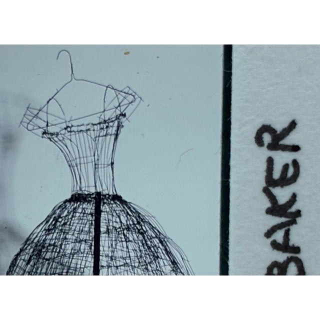 Wire Sculpture Leigh Pennebaker For Sale - Image 9 of 12