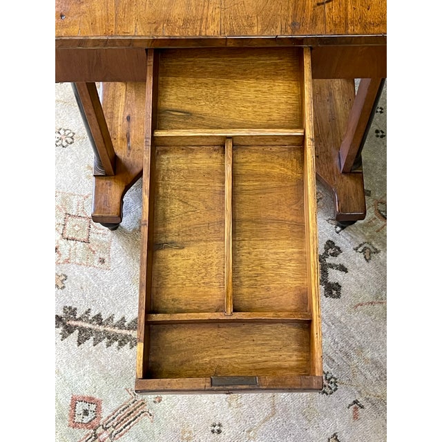 Italian Neoclassical Writing Table, 19th Century For Sale - Image 9 of 13