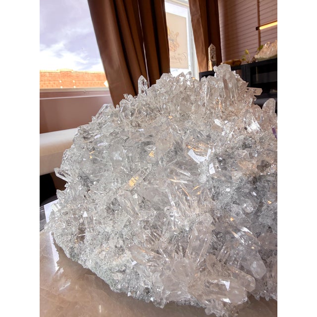 Odette is a pristine Himalayan quartz crystal cluster distinguished by exceptional clarity, symmetry, and precision....