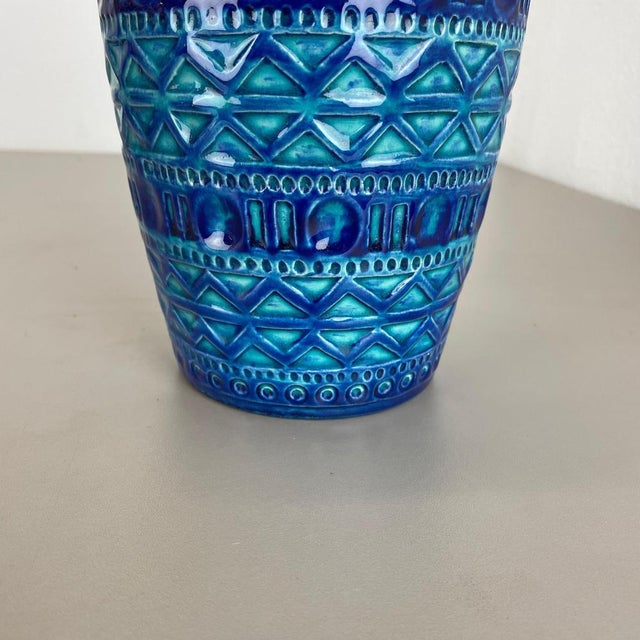 Fat Lava Pottery Vase from BAY Ceramics, Germany, 1970s For Sale - Image 15 of 16