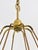 Beige Large Viennese Modernism Curved Brass Wave Chandelier by Hugo Gorge, 1940s For Sale - Image 8 of 18