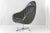 Mid-Century Modern Dutch Swivel Bucket Chair in Leather, 1960s For Sale - Image 3 of 11