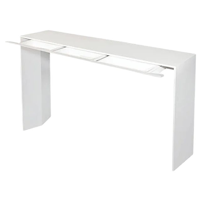 White Praia Console Table from ALBEDO, 2019 For Sale