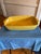 This beautiful vintage stoneware baking dish was made in Portugal and features a warm yellow finish in a traditional...