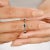 Minimal Everyday Blue Sapphire Stackable Band Ring in 14K Gold featuring natural blue sapphire of 1.31 carats. The...