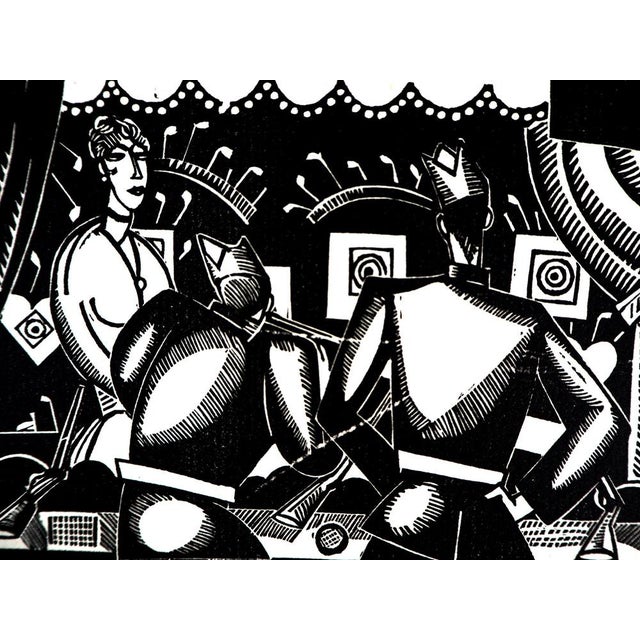 Jean-Emile Laboureur, Shooting Range at the Fair, Original Engraving For Sale - Image 5 of 6