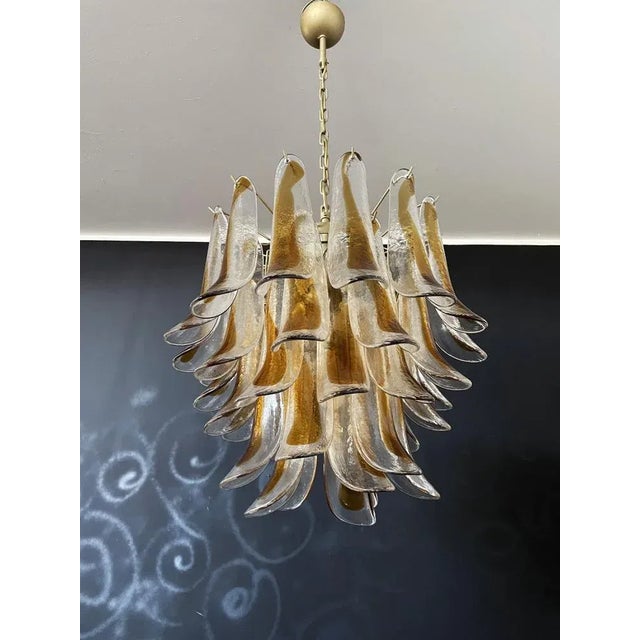 Glass Vintage Italian Chandelier in Murano, 1990s For Sale - Image 7 of 18