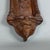 Brown Vintage Terracotta Holy Water Stoup with Madonna and Child, 20th Century For Sale - Image 8 of 11