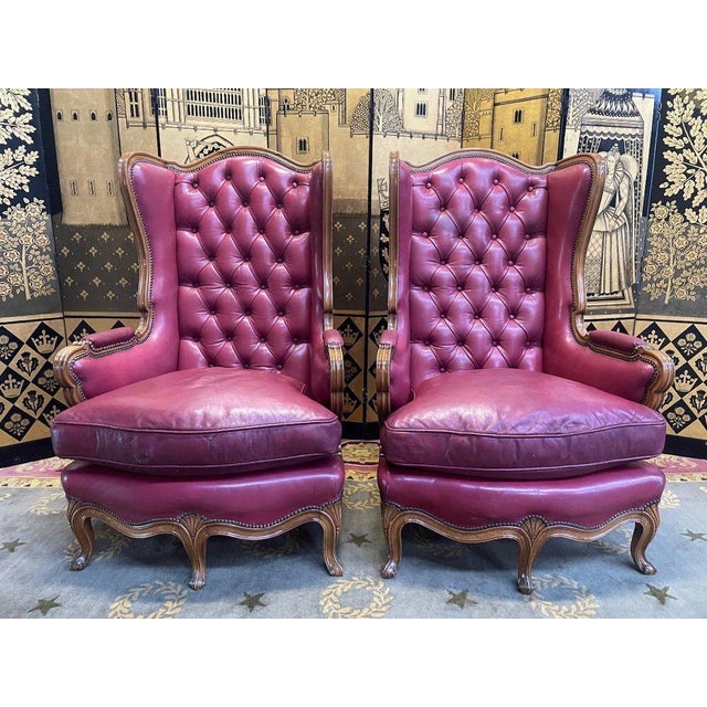 Set of Louis XV Armchairs For Sale - Image 9 of 9