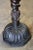 Antique Tall Wooden Candlestick For Sale - Image 4 of 6