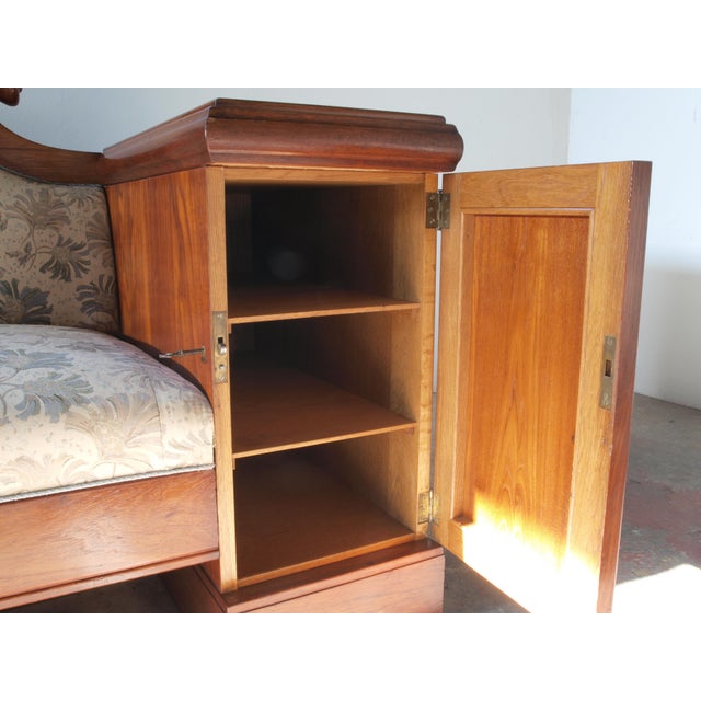 Empire Danish Oak Sofa, 1800s For Sale - Image 6 of 18
