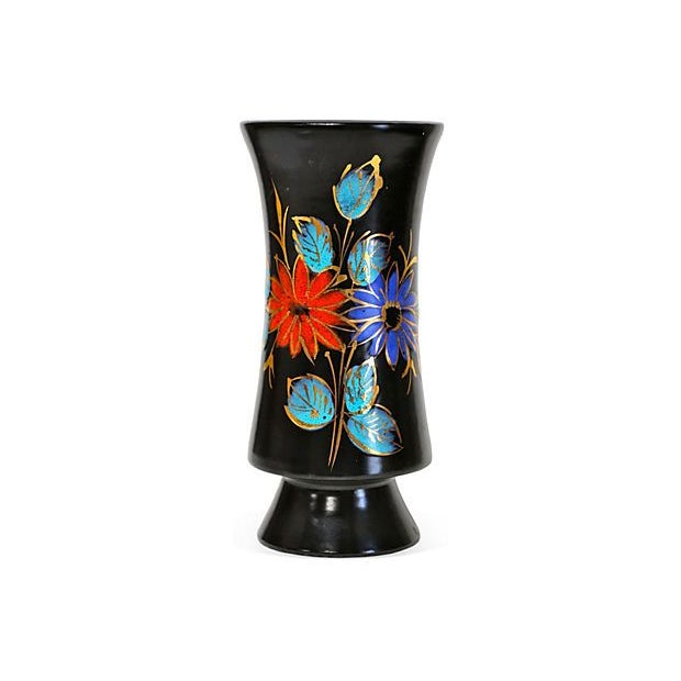 Italian MidCentury Ceramic Vase Chairish