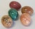 Vintage Polished Natural Stone Eggs, Set of 5 For Sale - Image 4 of 9