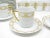 French Vintage Robert Haviland & C. Parlon Limoges Porcelain Demitasse Tea or Coffee Set With Gold Decoration - 24 Pieces For Sale - Image 3 of 13