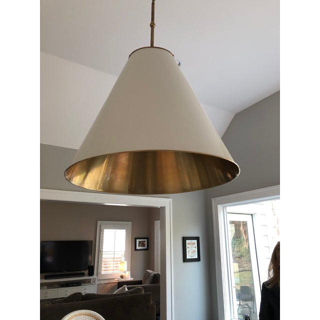 Visual Comfort Thomas O'Brien Goodman Medium Hanging Light | Chairish