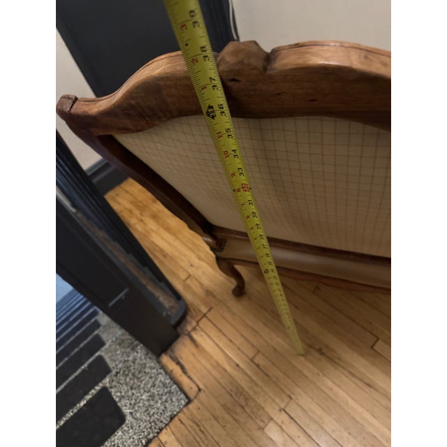 French Provincial Mid 18th Century French Open Armchair For Sale - Image 3 of 13