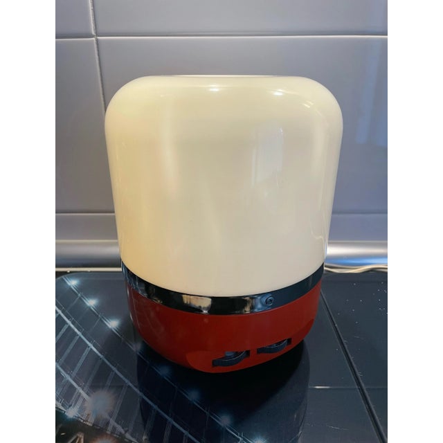 Radio lamp of the italian brand europhon designed in 1970 by adriano rampoldi. it works with a 40w max bulb. radio does...