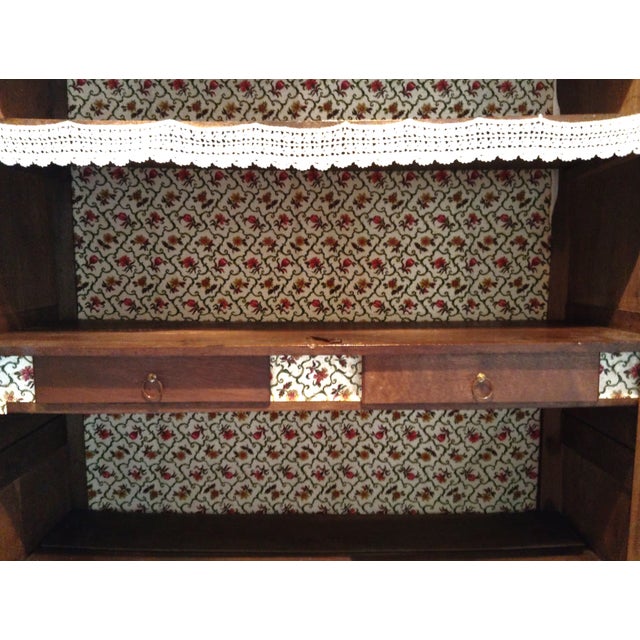 Tan Early 19th Century Norman Oak Wedding Wardrobe For Sale - Image 8 of 9