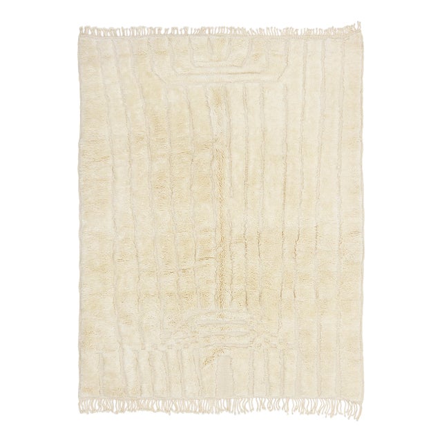 Hand-Knotted Wool Premium Rug by Azele Studio For Sale