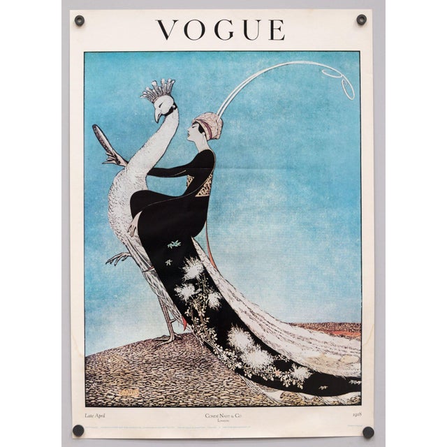 Vogue Late April Peacock Manifesto Condé Nast Di Plank, 1960s, Paper For Sale - Image 6 of 6