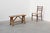 A handsome early‑20th‑century trestle bench in solid oak, crafted in France around 1900. The design is straightforward yet...