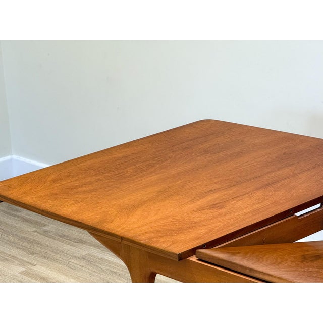 Mid-Century Modern Double Extending Dining Table from McIntosh, 1960s For Sale - Image 11 of 17