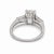 Metal 1960s Mid Century Gia 1.56 Carat Cushion Cut Diamond Engagement Ring, Size 6 For Sale - Image 7 of 8