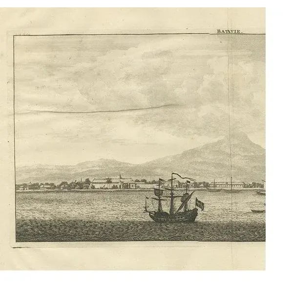 De Bruyn, Batavia, 1714, Print For Sale - Image 3 of 5
