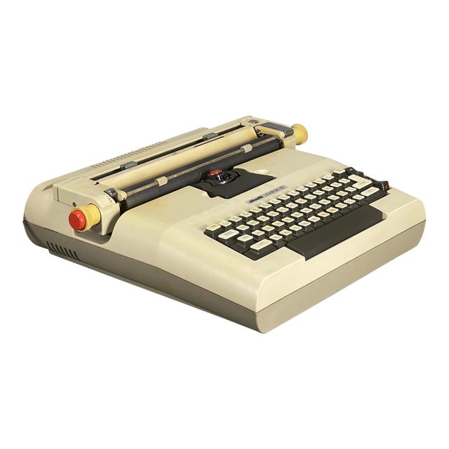 Vintage 1970s Olivetti Lexikon 82 Electric Typewriter For Sale