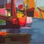Blue 'Marine La Soir' by Marcel Mouly, 1989, Musee Moderne, Paris, Salon D'Automne, New York Museum of Modern Art, Los Angeles County Museum of Art For Sale - Image 8 of 12