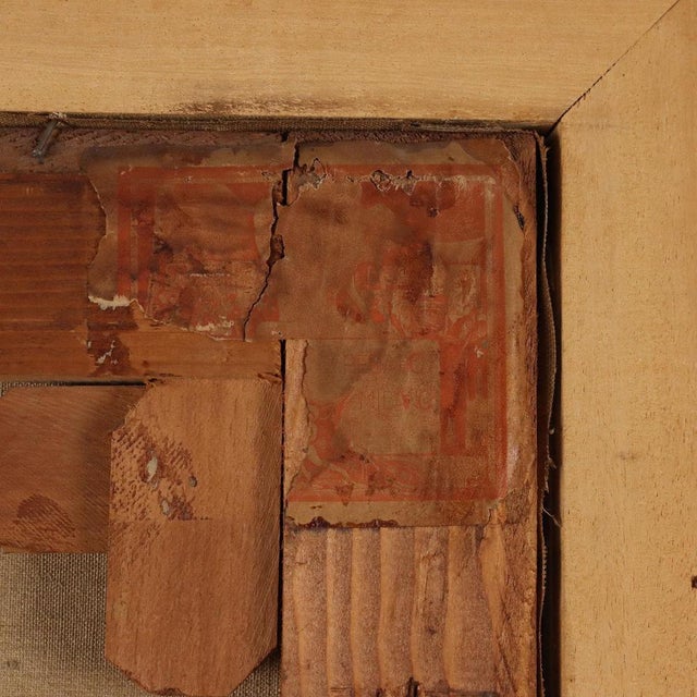 Horazi, Untitled, Oil on Canvas, Framed For Sale - Image 10 of 11