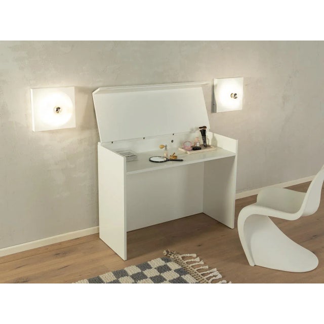 Vintage White Desk, 1970s For Sale - Image 6 of 10