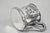 Antique Forbes Silver Co Art Nouveau Floral Monogramed Silver Plated Shaving Mug For Sale - Image 11 of 15