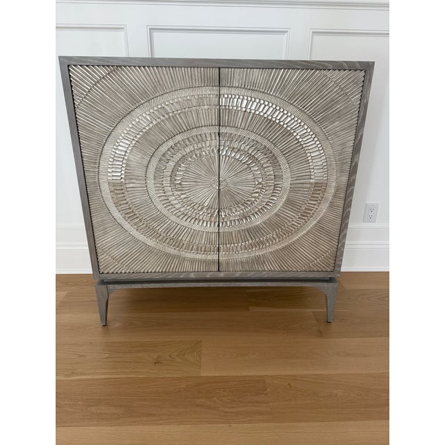 Contemporary John-Richard Cosmos Solid Wood Accent Cabinet For Sale - Image 3 of 7